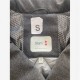 Slam Black Double-Breasted Peacoat — Size S / Pre-Owned