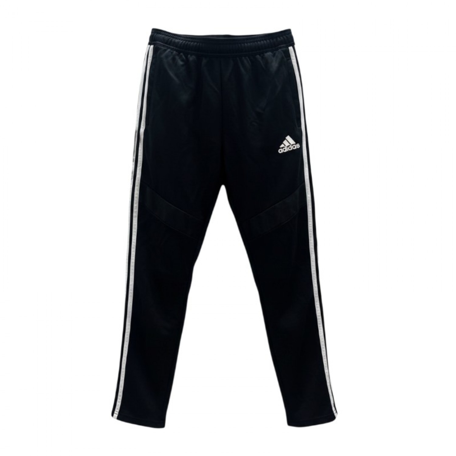 Adidas Παιδικό Μαύρο Αθλητικό Παντελόνι με Λευκές Ρίγες – Μέγεθος L / Pre-Owned
