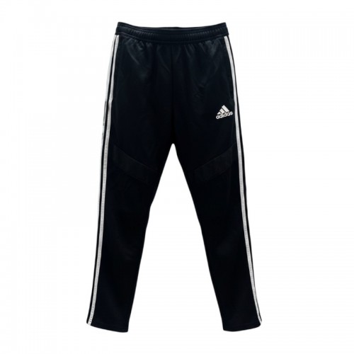 Adidas Παιδικό Μαύρο Αθλητικό Παντελόνι με Λευκές Ρίγες – Μέγεθος L / Pre-Owned