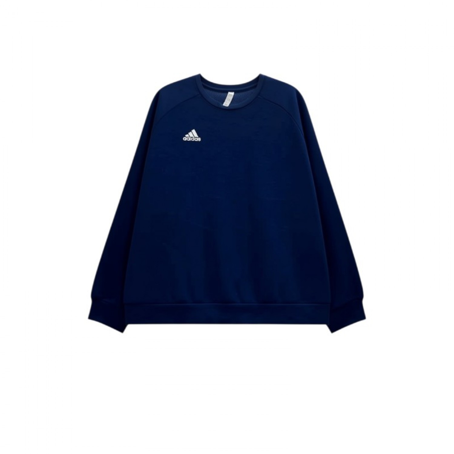 Adidas Navy Blue Crewneck Sweatshirt — Size L / Pre-Owned