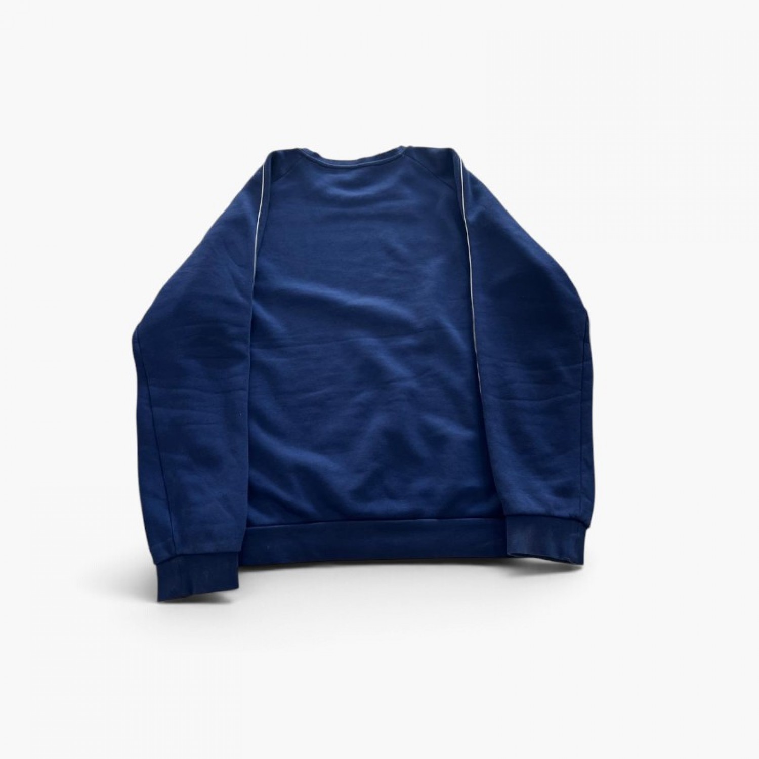 Adidas Navy Blue Crewneck Sweatshirt — Size L / Pre-Owned