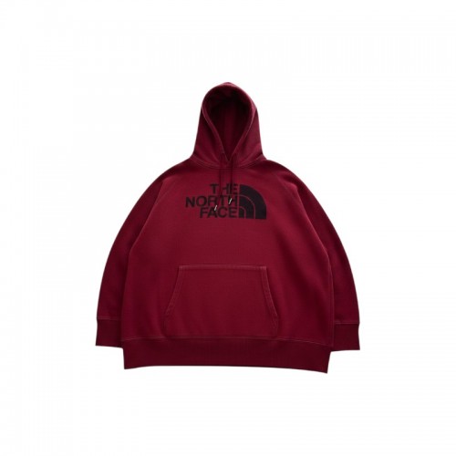 The North Face Burgundy Logo Hoodie — Size XL / Pre-Owned