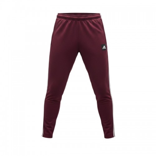 Adidas Μπορντό Slim Αθλητικό Παντελόνι με Πλαϊνές Ρίγες – Μέγεθος S / Pre-Owned