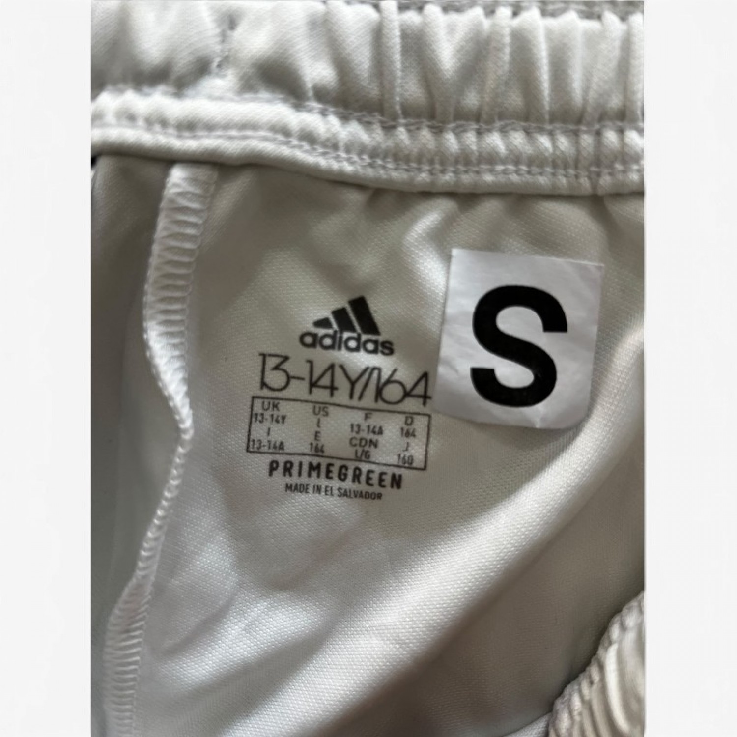 Adidas Παιδικό Ανοιχτό Γκρι Αθλητικό Παντελόνι – Μέγεθος 13–14 Ετών / 164 cm / Pre-Owned
