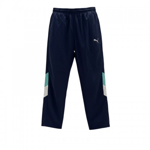 Puma Σκούρο Μπλε Αθλητικό Παντελόνι με Color Block Λεπτομέρειες – Μέγεθος L / Pre-Owned