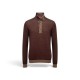 BOSS Καφέ Πλεκτό Polo με Κουμπιά – Μέγεθος M / Pre-Owned