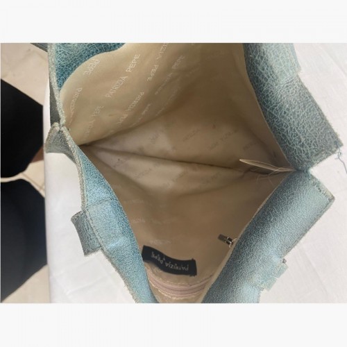 Patrizia Pepe Large Tote Bag — Πετρόλ — One Size / Pre-Owned