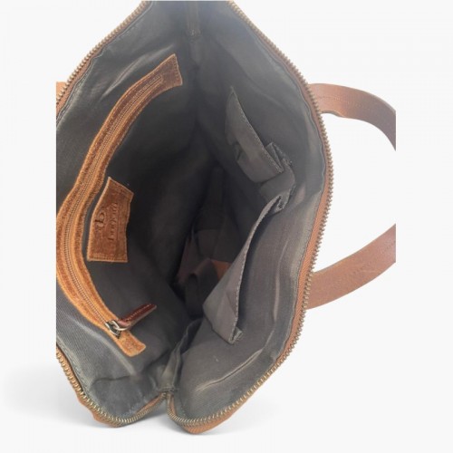 Bugatti Handbag — Ταμπά / Καφέ — One Size / Pre-Owned