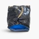 Trussardi Jeans Drawstring Bag — Μαύρο / Μπλε / Μπεζ — One Size / Pre-Owned