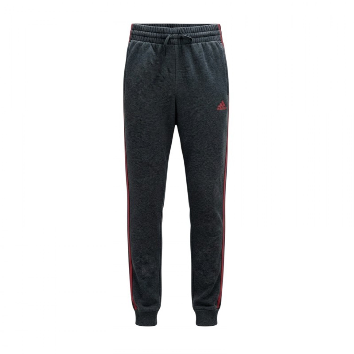 Adidas Ανθρακί Φούτερ Jogger Παντελόνι με Κόκκινες Ρίγες – Μέγεθος XS / Pre-Owned