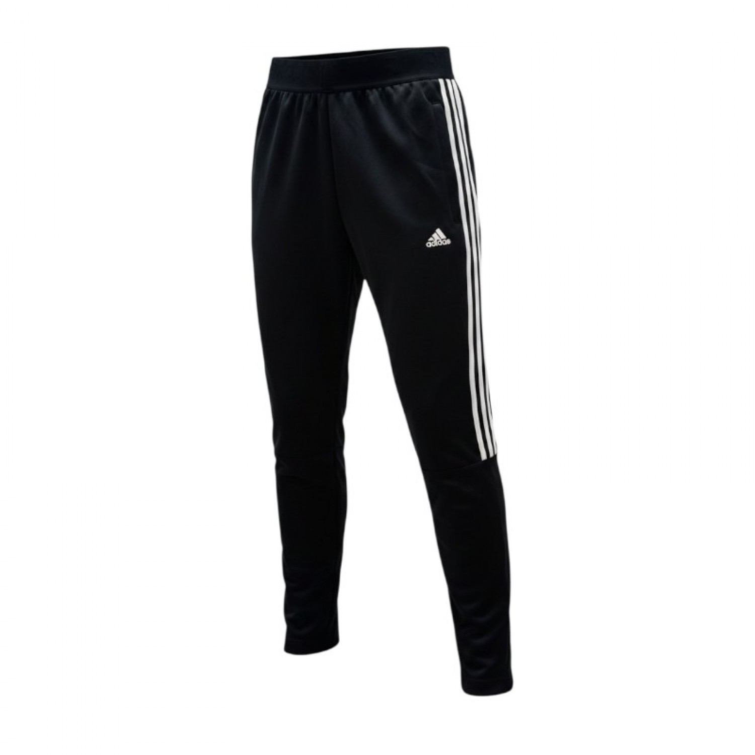 Adidas Γυναικείο Μαύρο Slim Αθλητικό Παντελόνι με Λευκές Ρίγες – Μέγεθος M / Pre-Owned