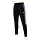 Adidas Γυναικείο Μαύρο Slim Αθλητικό Παντελόνι με Λευκές Ρίγες – Μέγεθος M / Pre-Owned