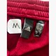Adidas Μπορντό Slim Αθλητικό Παντελόνι με Μαύρες Λεπτομέρειες – Μέγεθος M / Pre-Owned