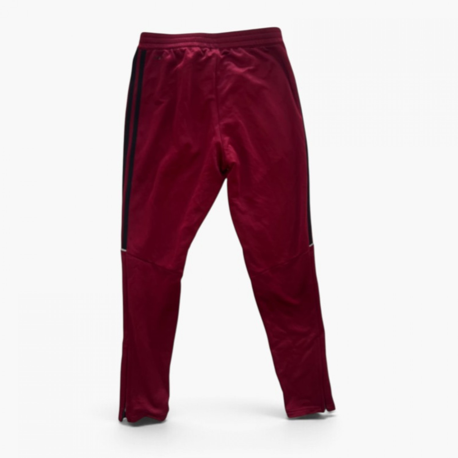 Adidas Μπορντό Slim Αθλητικό Παντελόνι με Μαύρες Λεπτομέρειες – Μέγεθος M / Pre-Owned