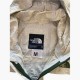 The North Face Beige & Navy Hooded Colour-Block Jacket — Size M / Pre-Owned