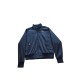 North Sails Navy Blue Harrington-Style Bomber Jacket — Size L / Pre-Owned