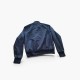 North Sails Navy Blue Harrington-Style Bomber Jacket — Size L / Pre-Owned
