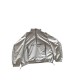 Nike Silver Metallic Half-Zip Pullover Windbreaker — Size M / Pre-Owned