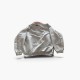 Nike Silver Metallic Half-Zip Pullover Windbreaker — Size M / Pre-Owned