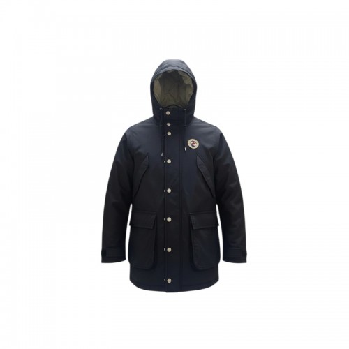 Diadora Black Down Puffer Jacket — Size M / Pre-Owned
