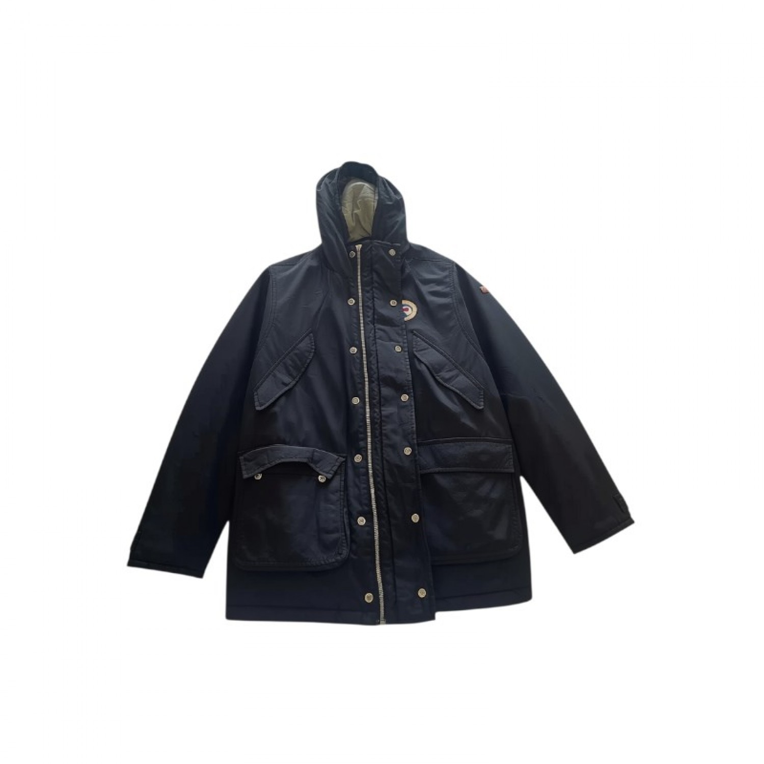 Diadora Black Down Puffer Jacket — Size M / Pre-Owned
