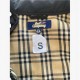 Boat Company Black Quilted Jacket with Check Lining — Size S / Pre-Owned