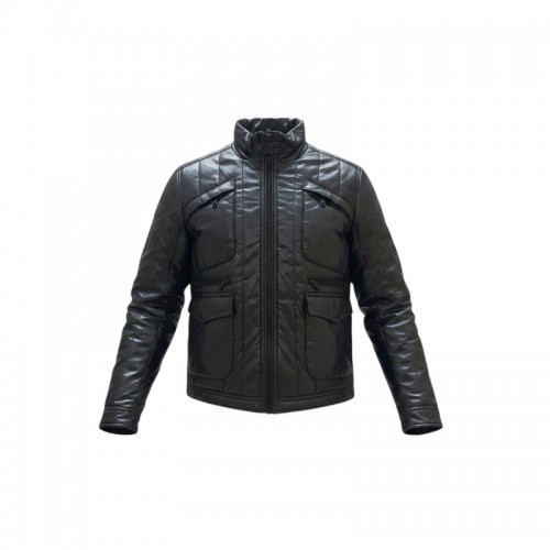 Simbols Black Multi-Pocket Padded Jacket — Size S / Pre-Owned