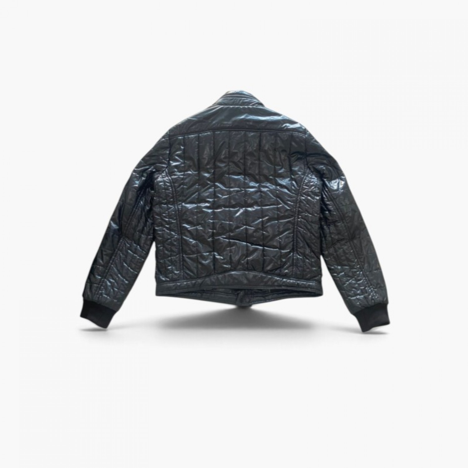 Simbols Black Multi-Pocket Padded Jacket — Size S / Pre-Owned