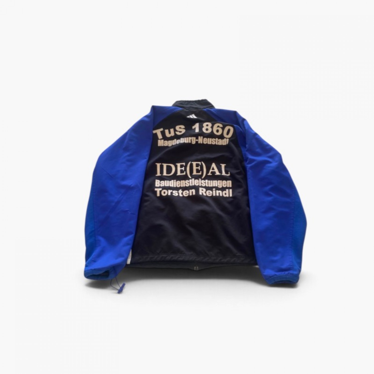 Adidas Black & Royal Blue Number 22 Track Jacket — Size M / Pre-Owned