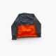 Adidas Grey & Bright Orange Full-Zip Training Jacket — Size S / Pre-Owned