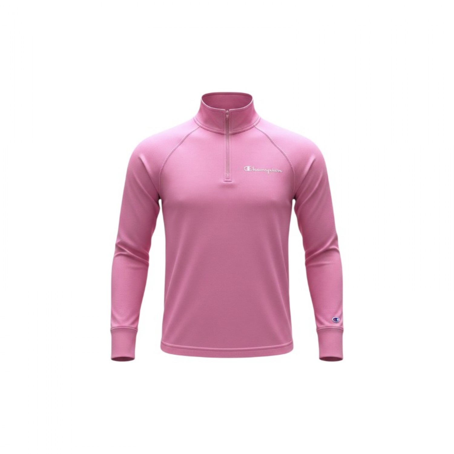 Champion Pink Quarter-Zip Sweatshirt — Size XL / Pre-Owned