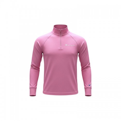 Champion Pink Quarter-Zip Sweatshirt — Size XL / Pre-Owned