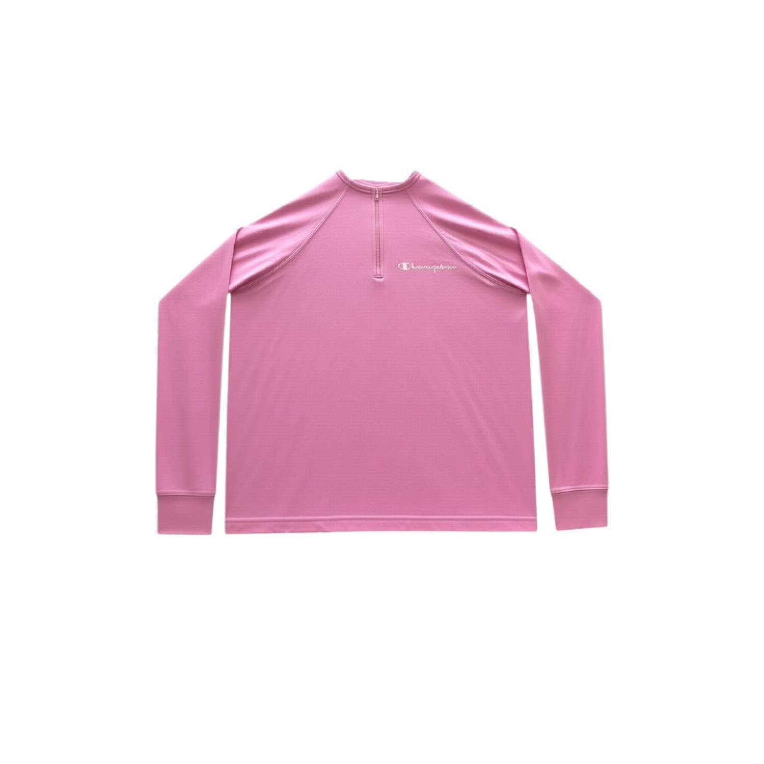 Champion Pink Quarter-Zip Sweatshirt — Size XL / Pre-Owned