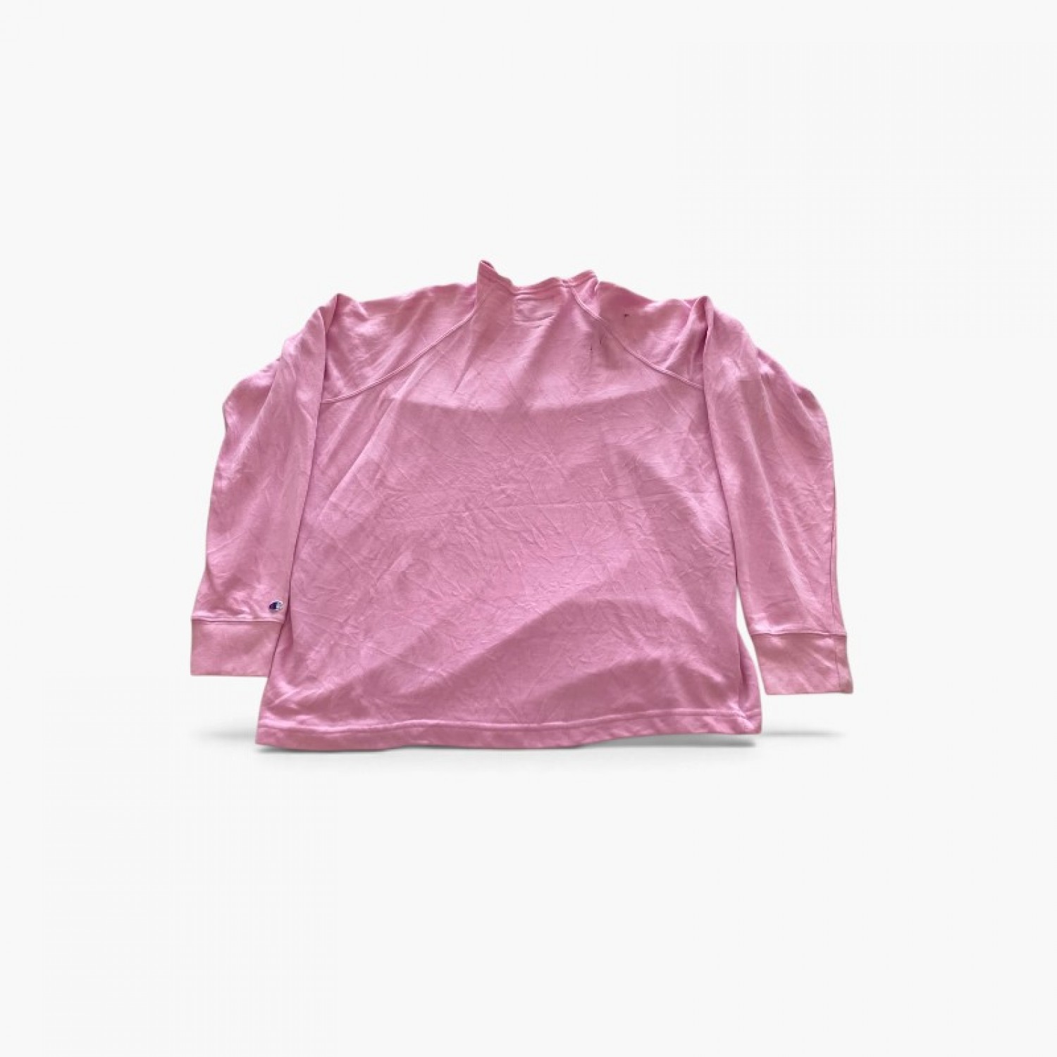 Champion Pink Quarter-Zip Sweatshirt — Size XL / Pre-Owned
