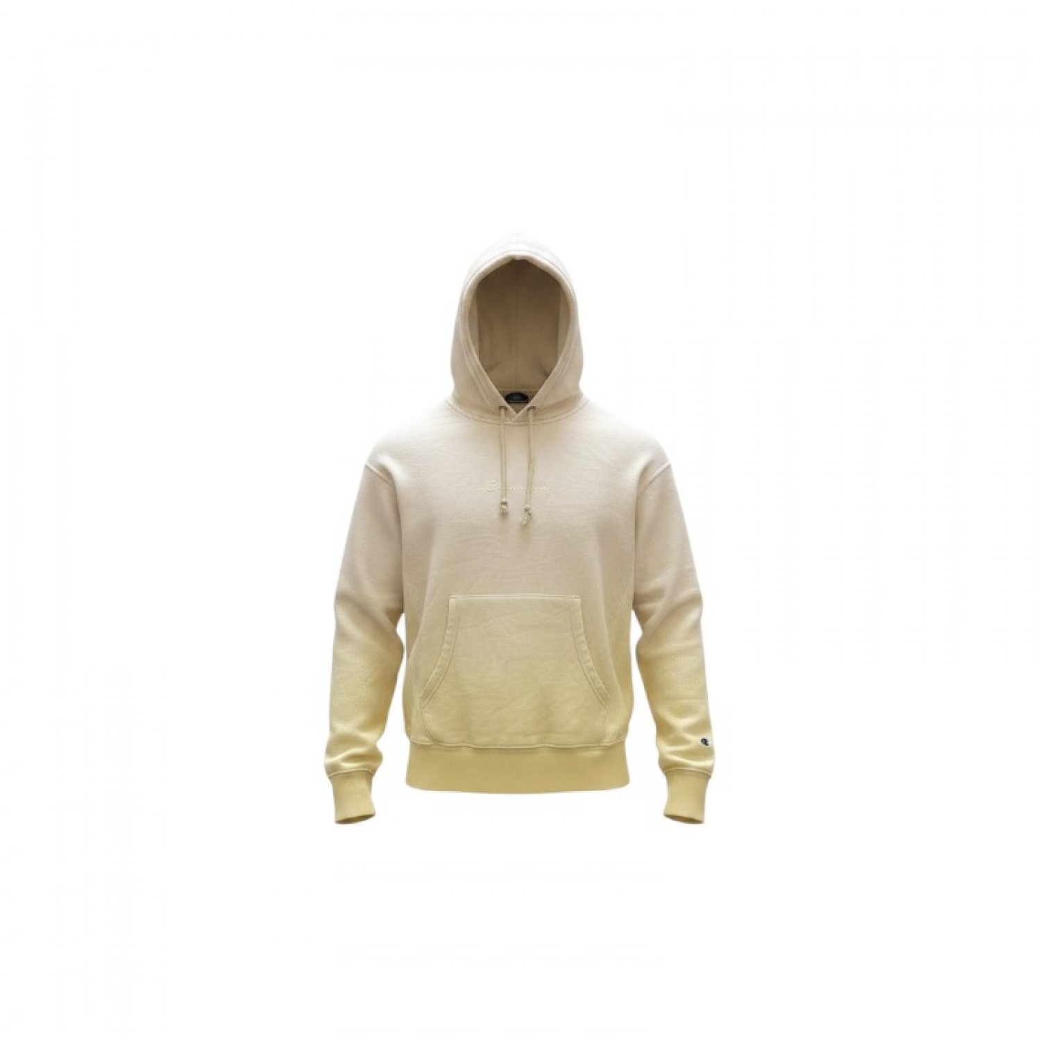 Champion Cream Pullover Hoodie — Size M / Pre-Owned