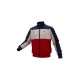 Fila Navy White & Red Colour-Block Track Jacket — Size M / Pre-Owned