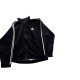 Adidas Black Full-Zip Track Jacket — Size L / Pre-Owned