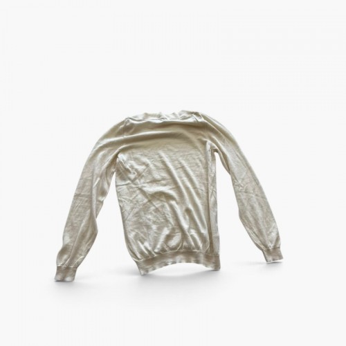 Paul & Shark Wool & Silk Cream Knit Sweater — Size S / Pre-Owned