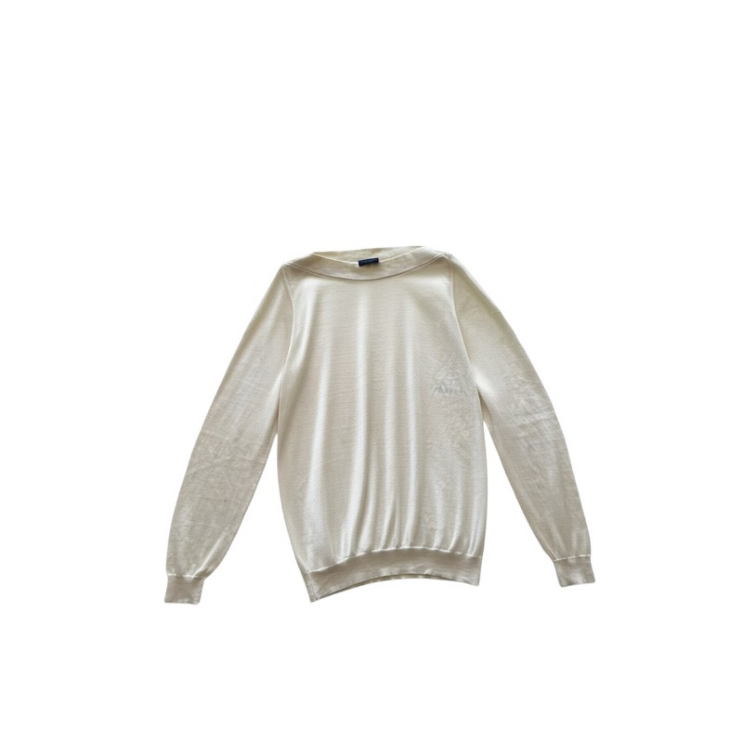Paul & Shark Wool & Silk Cream Knit Sweater — Size S / Pre-Owned