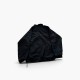 NIKE Black Windbreaker Track Jacket with Red Piping — Size L / Pre-Owned