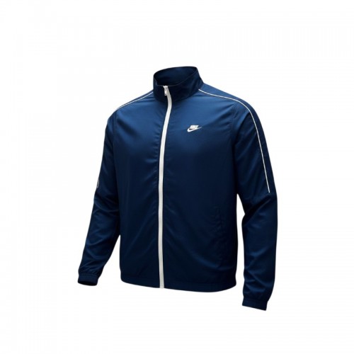 Nike Navy Full-Zip Track Jacket — Size L / Pre-Owned