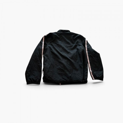 Fila Black Lightweight Jacket with Pink Zip — Size L / Pre-Owned