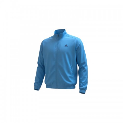Adidas Light Blue Full-Zip Track Jacket — Size XXL / Pre-Owned