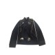 Adidas Black Football Team Track Jacket — Size L / Pre-Owned