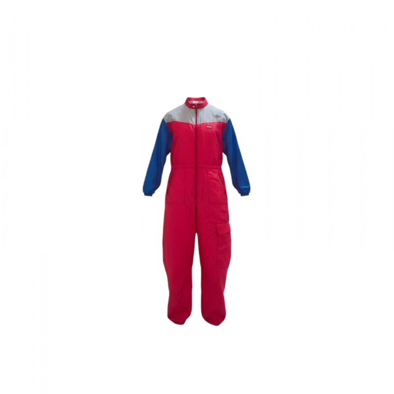 ELLESE Vintage Colour-Block Racing Jumpsuit — Size S / Pre-Owned