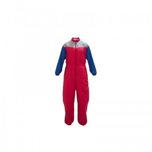ELLESE Vintage Colour-Block Racing Jumpsuit — Size S / Pre-Owned