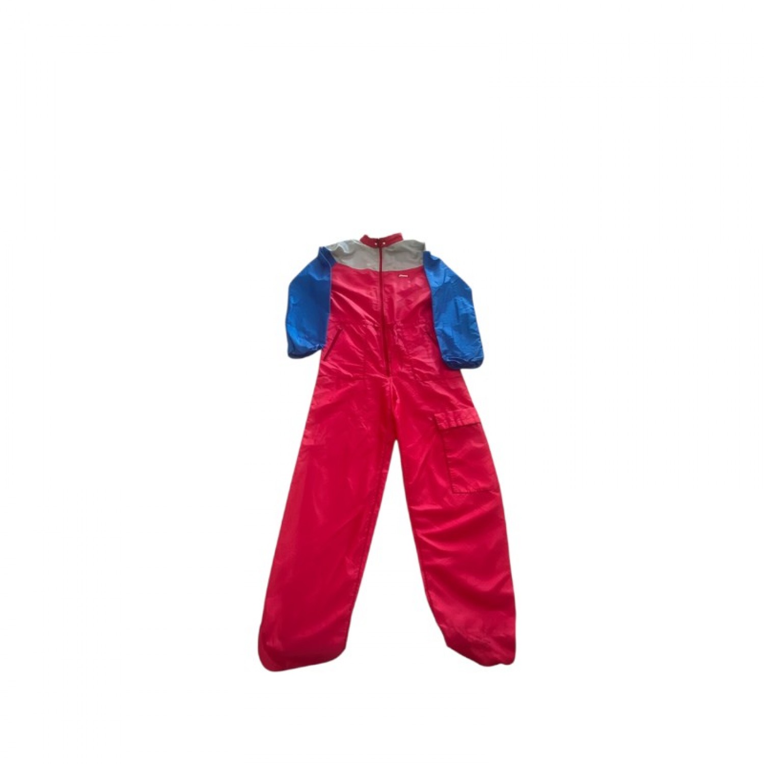 ELLESE Vintage Colour-Block Racing Jumpsuit — Size S / Pre-Owned