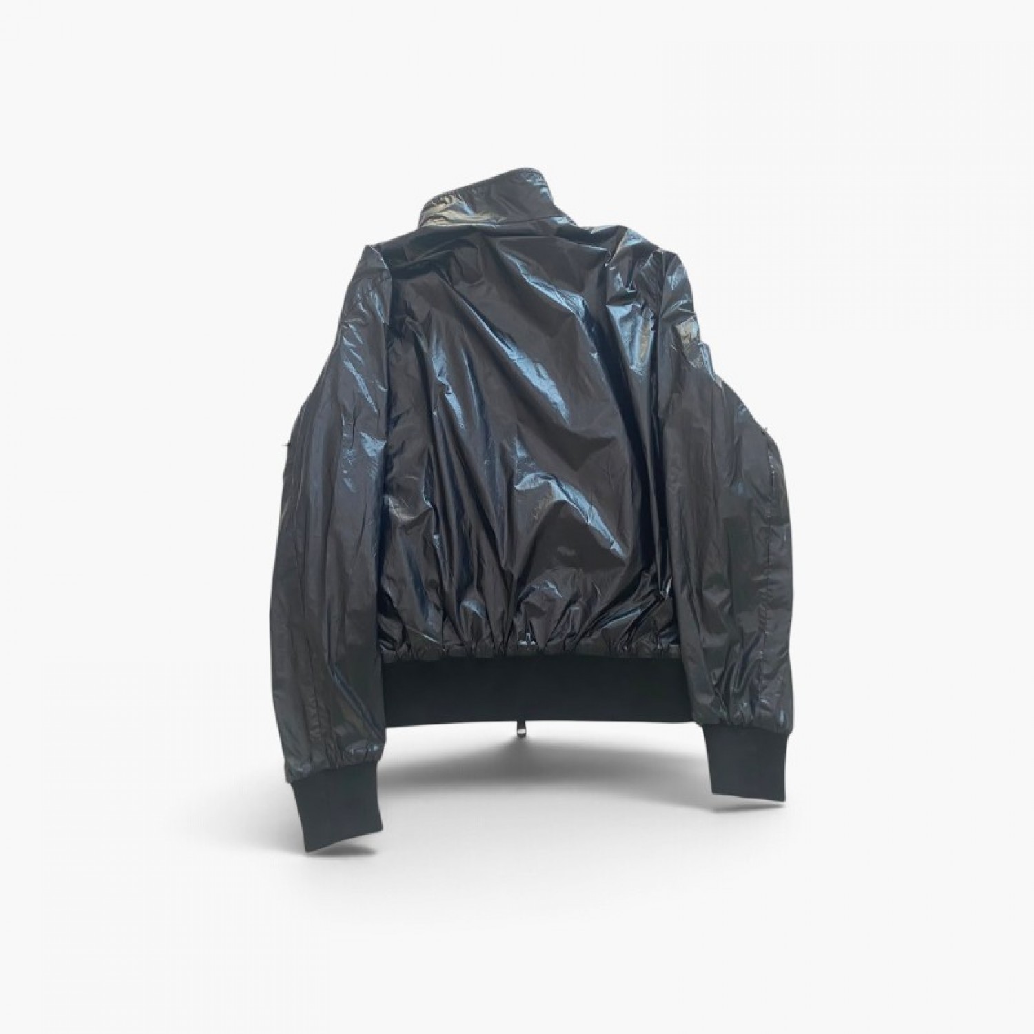 Vintage RefrigiWear Black Bomber Jacket — Size M / Pre-Owned