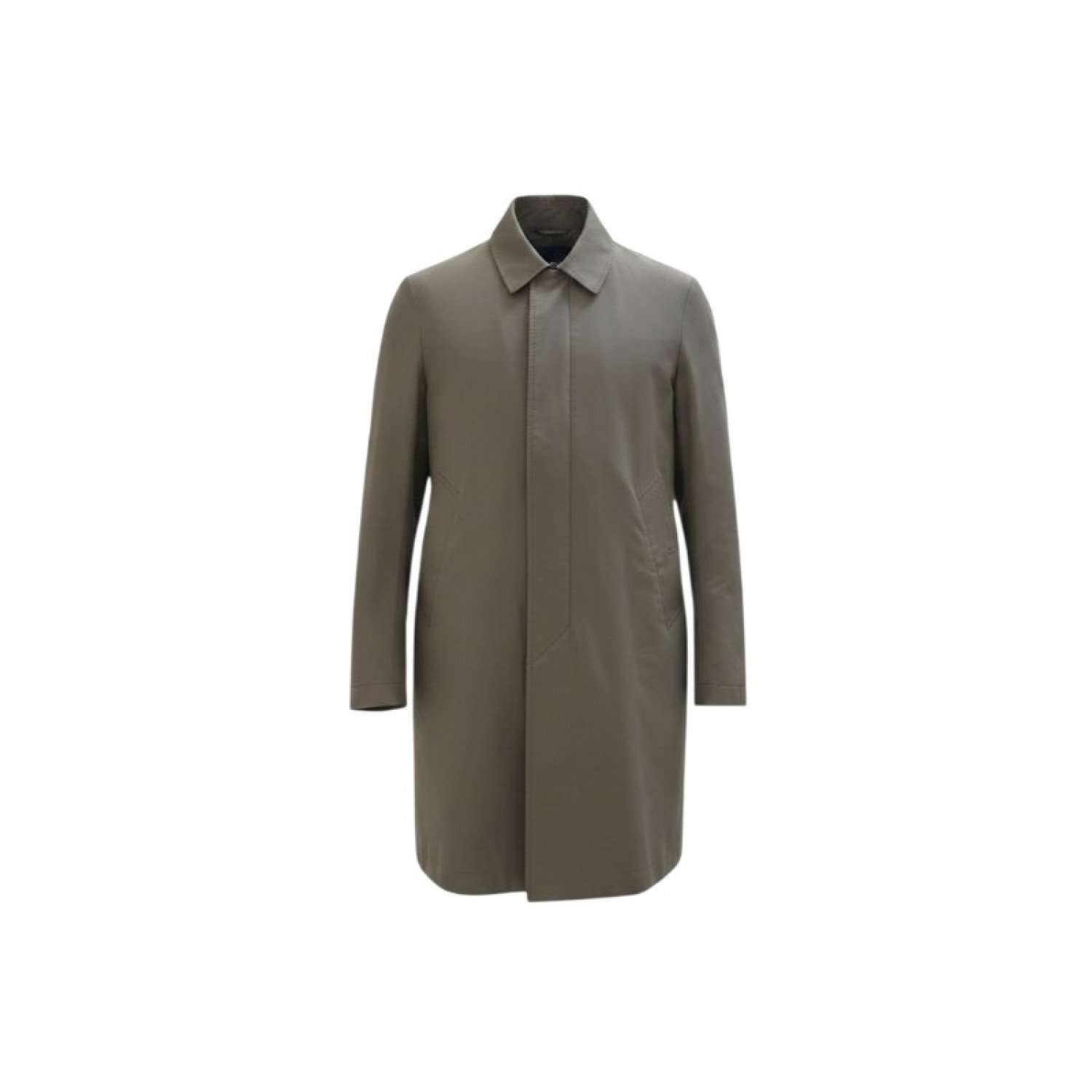Refrigue Hooded Long Coat — M / Pre-Owned