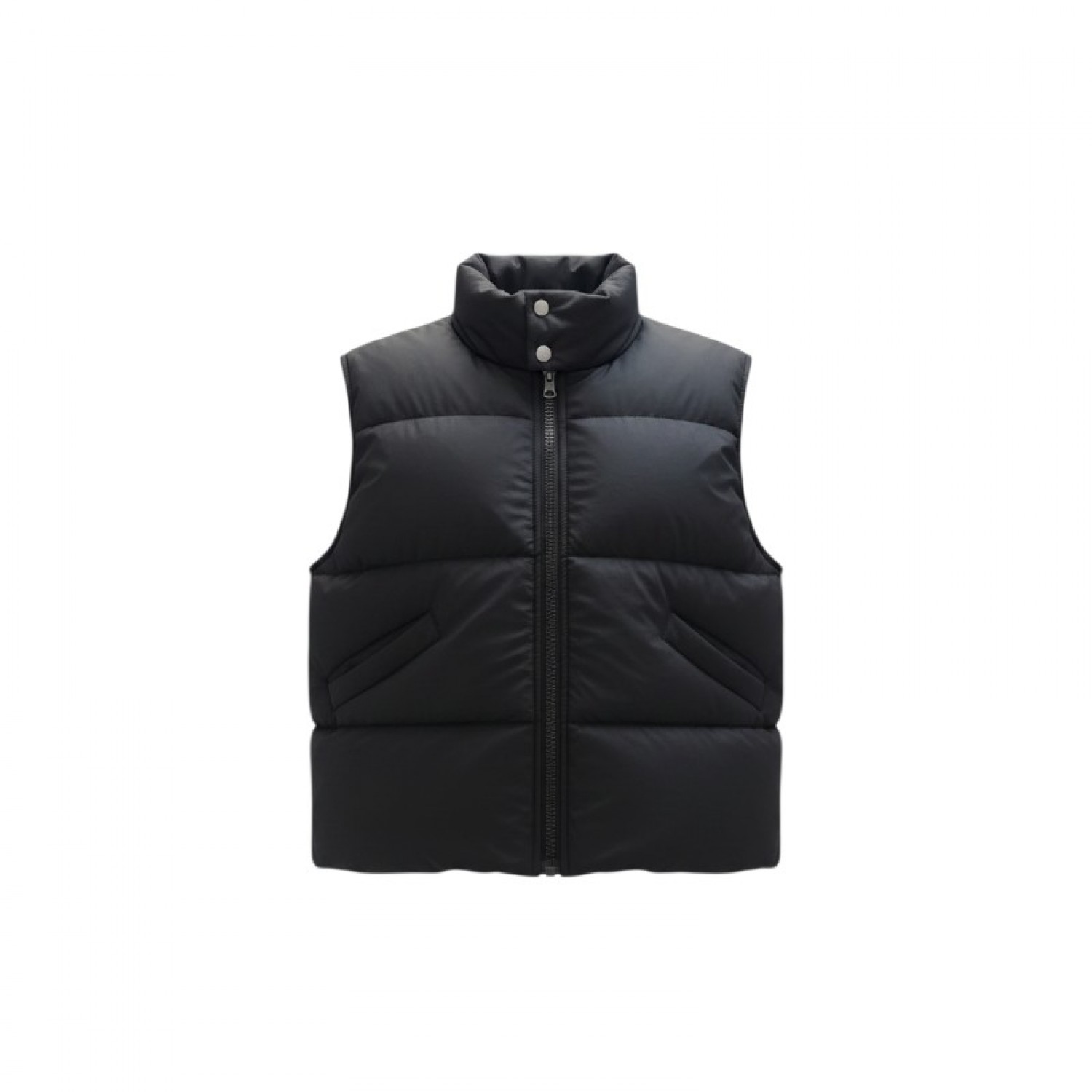 Black Puffer Vest / Pre-Owned